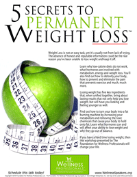 Five Secrets to Permanent Weight Loss
